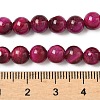 Grade B Natural Tiger Eye Beads Strands G-F591-18-8mm-05-01-6
