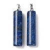 Natural Lapis Lazuli Dyed Pendants G-E603-02P-02-2