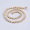 Non-magnetic Synthetic Hematite Beads Strands G-F539-B01-2