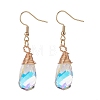 Teardrop Dangle Earrings EJEW-JE05159-01-1