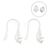 Hypoallergenic Bioceramics Zirconia Ceramic Ear Hooks EJEW-F340-10-1