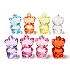 Transparent Printed Acrylic Pendants OACR-E043-01-1