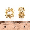Daisy Flower European Beads KK-T079-67G-3