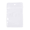 Rectangle Transparence EVA Zip Top Gift Bags OPP-T003-02C-02-1