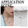 6Pcs 3 Styles 925 Sterling Silver Twisted Extender Chains STER-BBC0009-88-5