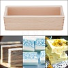 Rectangular Pine Wood Soap Molds OBOX-WH00005-01-6