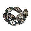 Tibetan Style dZi Beads G-S359-250A-3