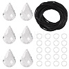 DIY Necklace Makings Kits GLAA-TA0004-39B-1