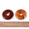 Natural Red Agate Big Pendants G-T144-43D-3