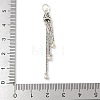 S925 Sterling Silver Pendant STER-H115-10D-AS-3