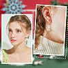 DIY Christmas Fairy Earring Making Kit DIY-SC0022-83-5