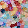Craftdady Transparent Spray Painted Glass Beads GGLA-CD0001-06-5