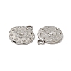 201 Stainless Steel Pendants STAS-J401-VC551-3