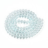 Baking Paint Transparent Glass Beads X1-DGLA-N006-8mm-07-2