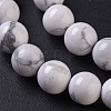 Natural Howlite Beads Strands G-D855-13-8mm-3