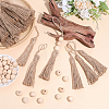 DIY Pendant Decorations Kits DIY-PA0002-08-4
