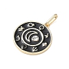 Brass Enamel Pendants LS-ENAM-I086-10-2