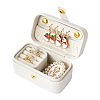 Rectangle Imitation Leather Jewelry Box PW-WG94455-02-1