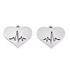 201 Stainless Steel Charms STAS-S081-087-2