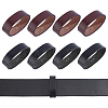 4Bags 2 Colors Cowhide Belt Loop Keepers FIND-PH0061-98A-1