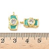 Brass Pave Cubic Zirconia Pendants KK-S338-12G-B-3