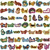 50Pcs Cute Dachshund PVC Waterproof Stickers STIC-Z001-02-2