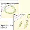 Electroplate Glass Beads Strands EGLA-YW0003-18F-4