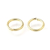 Brass Open Jump Rings KK-V007-004G-10-2