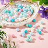 10G Opaque Acrylic Beads SACR-TADJ0001-03F-4