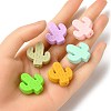 24Pcs 12 Colors Cactus Silicone Beads SIL-YW0001-20-4
