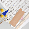 DIY Rectangle Bookmark Making Kits DIY-CP0006-84D-4