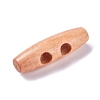Natural Wood Buttons WOOD-WH0100-01C-2