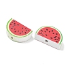 Summer Themed Printed Wood Beads WD-CBAA998-A02-2