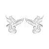 Phoenix 999 Silver Stud Earrings for Mother's Day PA8256-1