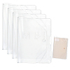 Transparent PVC Book Cover OFST-WH0004-105A-1