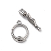 304 Stainless Steel Toggle Clasps STAS-A092-05P-2