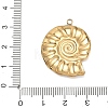 304 Stainless Steel Enamel Pendants SA-CBA800D-02B-G-3