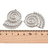 304 Stainless Steel Pendants SA-CBAB51A-18P-3