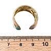 304 Stainless Steel Enamel Wide Cuff Open Rings for Women SA-K003-03C-G-3