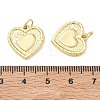 Textured Brass Pendants KK-D289-31D-G-3