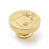 Wax Seal Brass Stamp Head AJEW-G056-01C-3