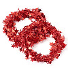 PVC Sparkly Star Metallic Garland with Iron Wire AJEW-TAC0034-08B-12