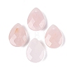 Natural Rose Quartz Pendants G-N362-13H-1