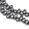 Electroplated Shell Pearl Beads Strands BSHE-B009-A01-5x8mm-02-2
