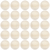 75Pcs Natural Wooden Round Ball WOOD-PA0001-84A-7