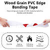 Wood Grain PVC Edge Banding Tape DIY-WH0591-570B-4