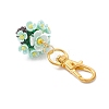 Glass Seed Beaded Pendant Decorations HJEW-MZ00401-5