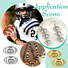80Pcs 2 Colors Zinc Alloy European Beads FIND-PH0061-74-5
