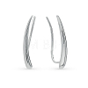 925 Silver Hoop Earrings YJ3710-1