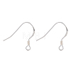925 Sterling Silver Earring Hooks STER-K167-049B-S-1